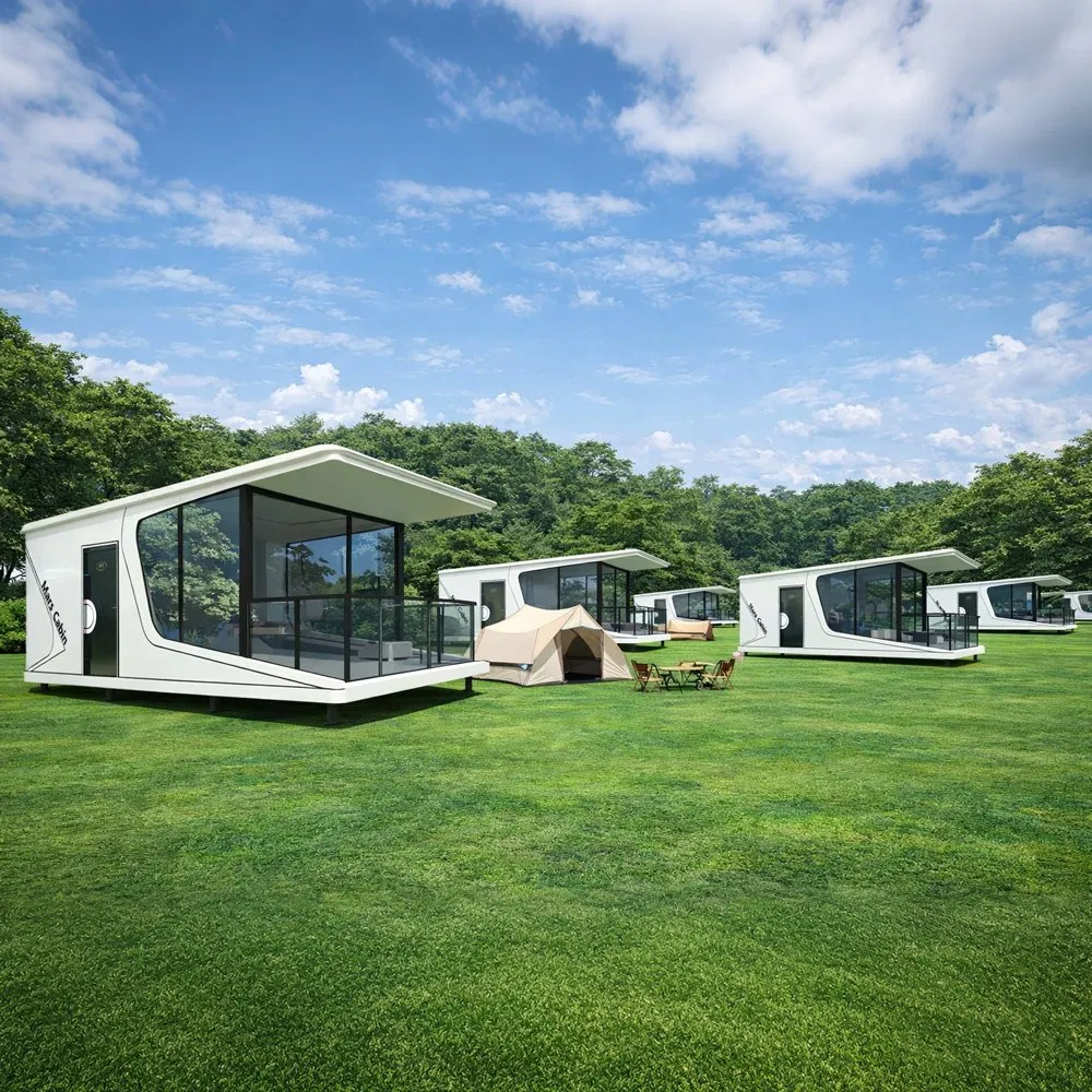 Projeto de Resort Modular em Cápsulas Cabana Prefabricada para Desenvolvimento de Hotel de Turismo e Resort de Glamping