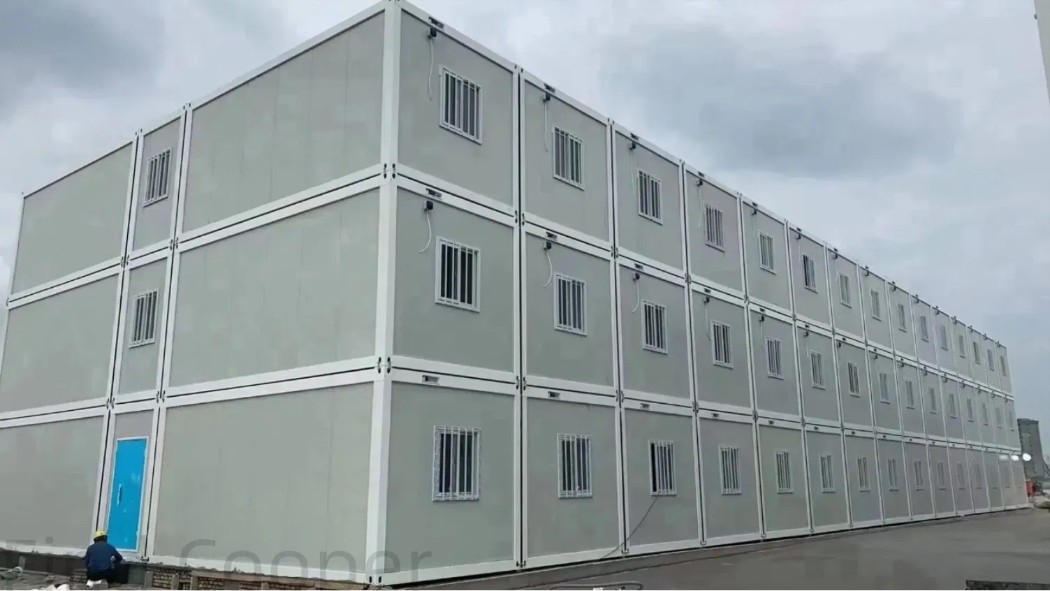 Casas Modulares SSR Casa Pré-fabricada Modelo Casa Casa Contêiner Casa Prefabricada Cabana Casa Edifício Combinado de Múltiplos Andares Instalação Rápida
