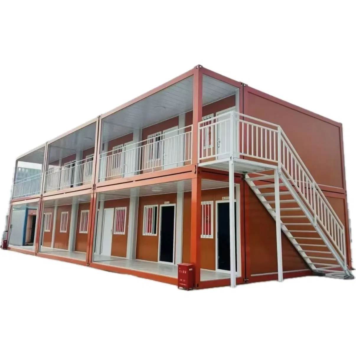 Casa Container de Luxo Prefabricada de Múltiplos Andares, Casas Prontas, Casas Prefabricadas, Casa Modular Container