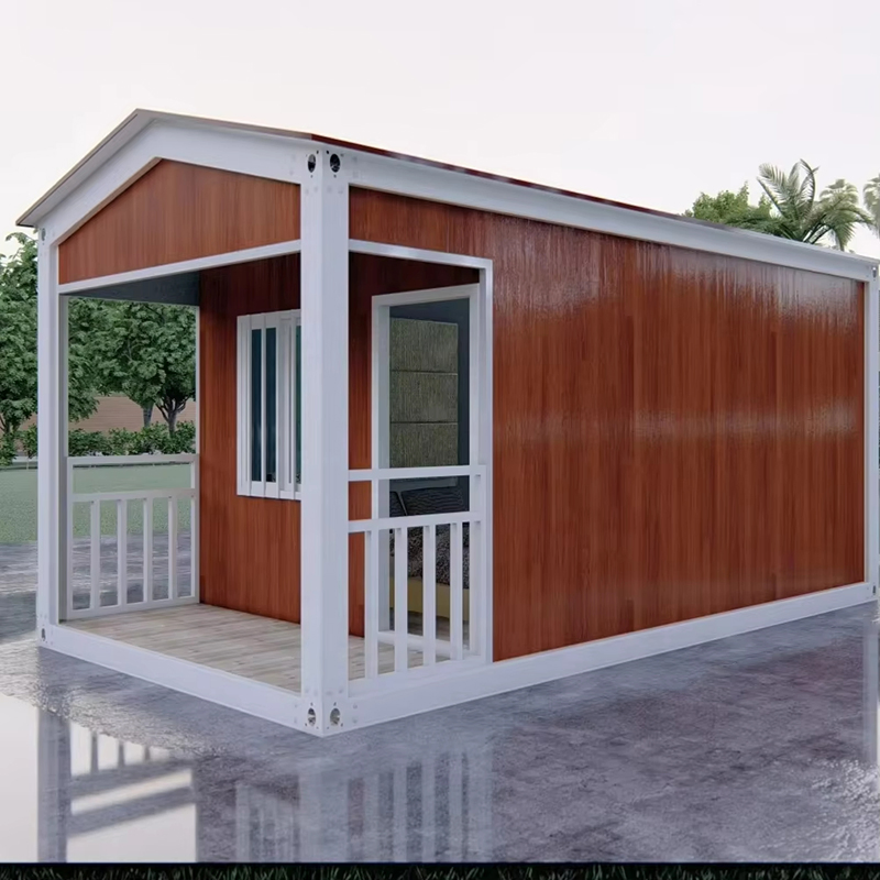 Casa de Praia Moderna de Alta Qualidade Modular Prefabricada Casa Compacta Prefabricada 20FT Casas Contêiner