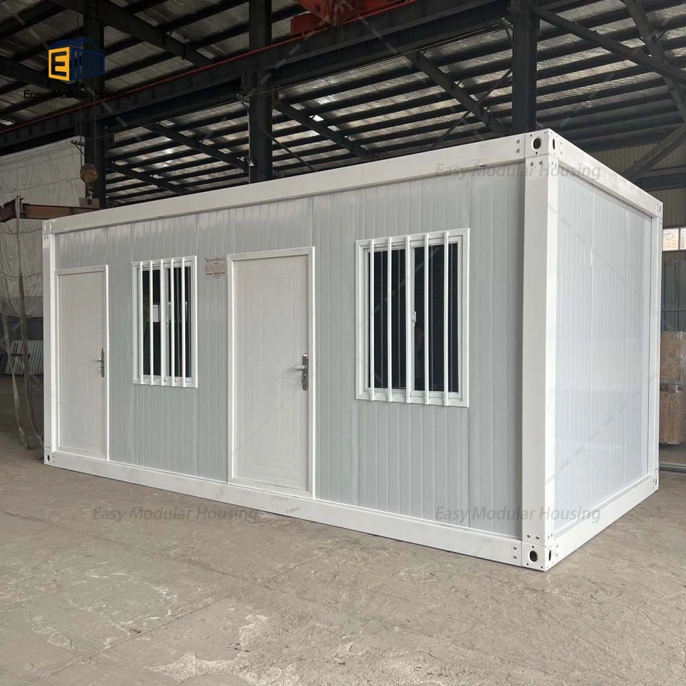 Armazenamento Modular Banheiro Residencial Garagem Hotel Lojas de Café Escritório Jardim Kit Prefabricado Casa de Contêiner de Vidro China
