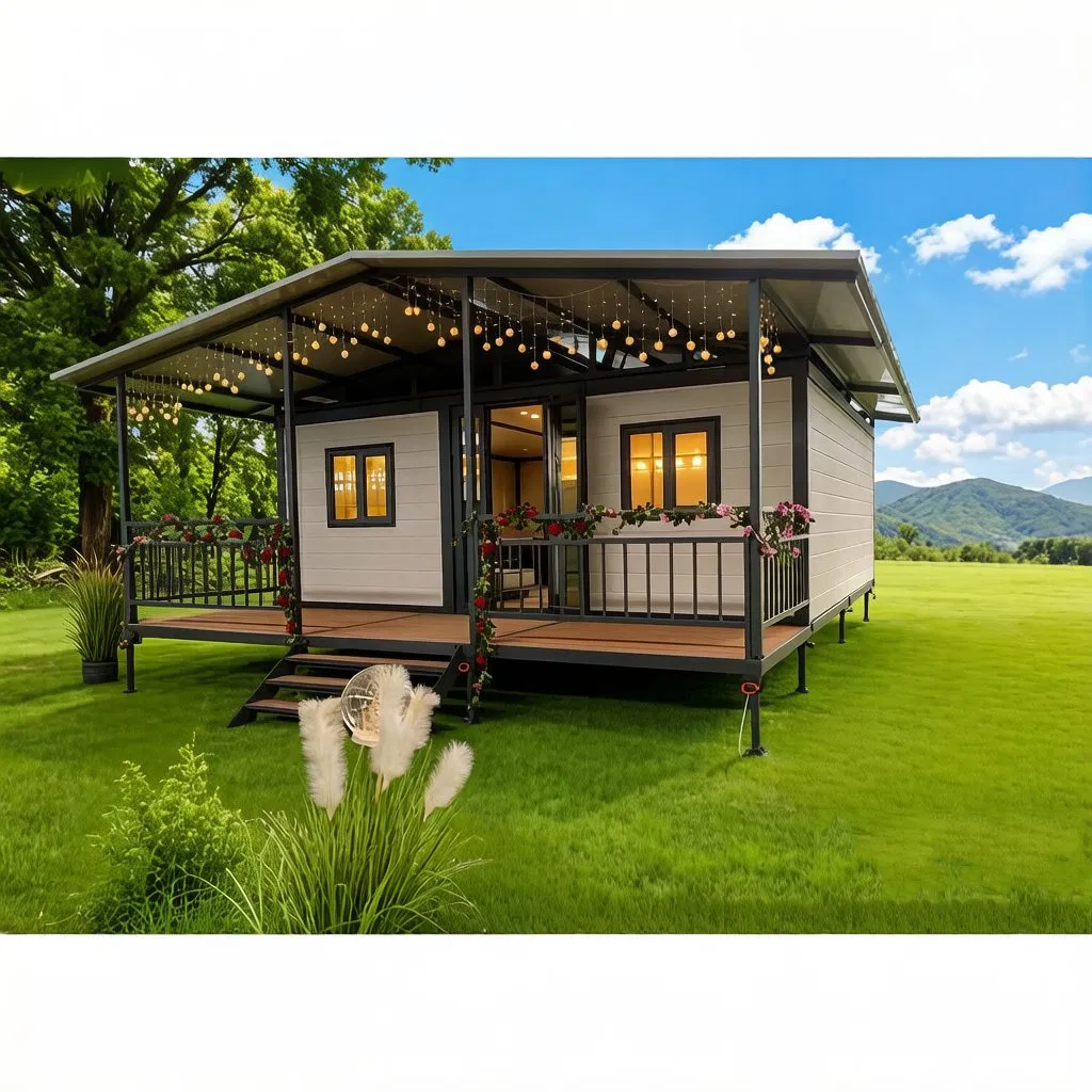 Preço de Fábrica Casa Multifamiliar P 2 Quartos Casa Móvel Pré-fabricada Casa Modular Pré-fabricada