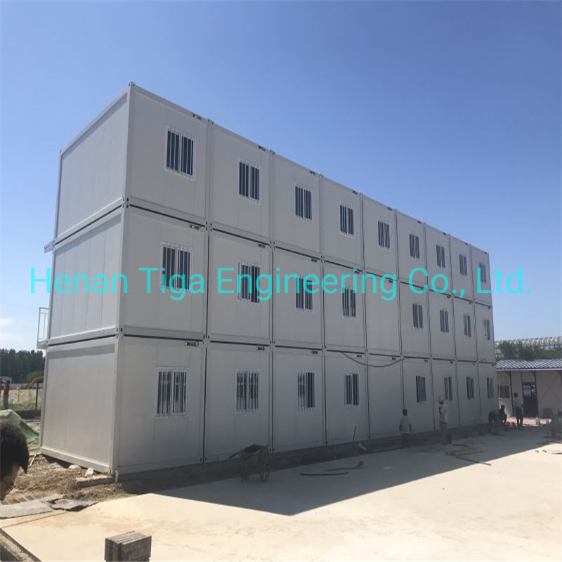 Construção Rápida de Casa de Contêiner Modular Portátil Prefabricada 20FT Escritório Cabana