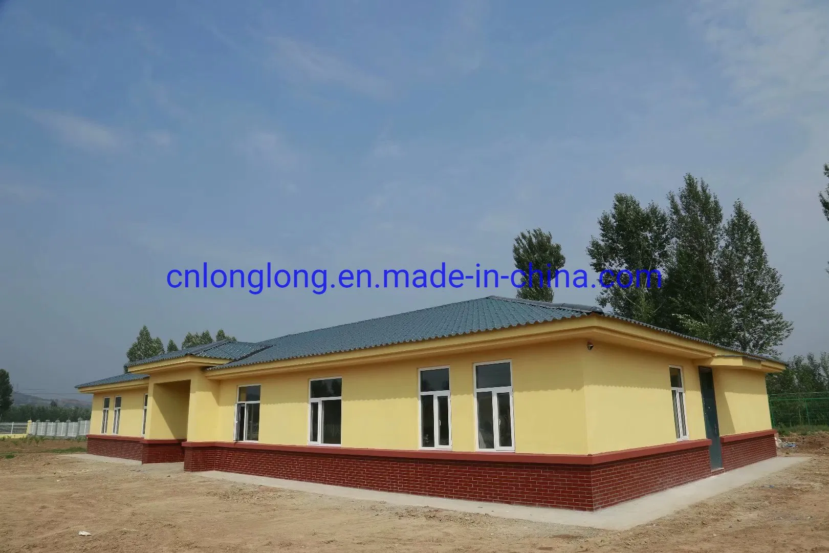 Estrutura de Aço Leve para Dormitório de Casa Pré-fabricada