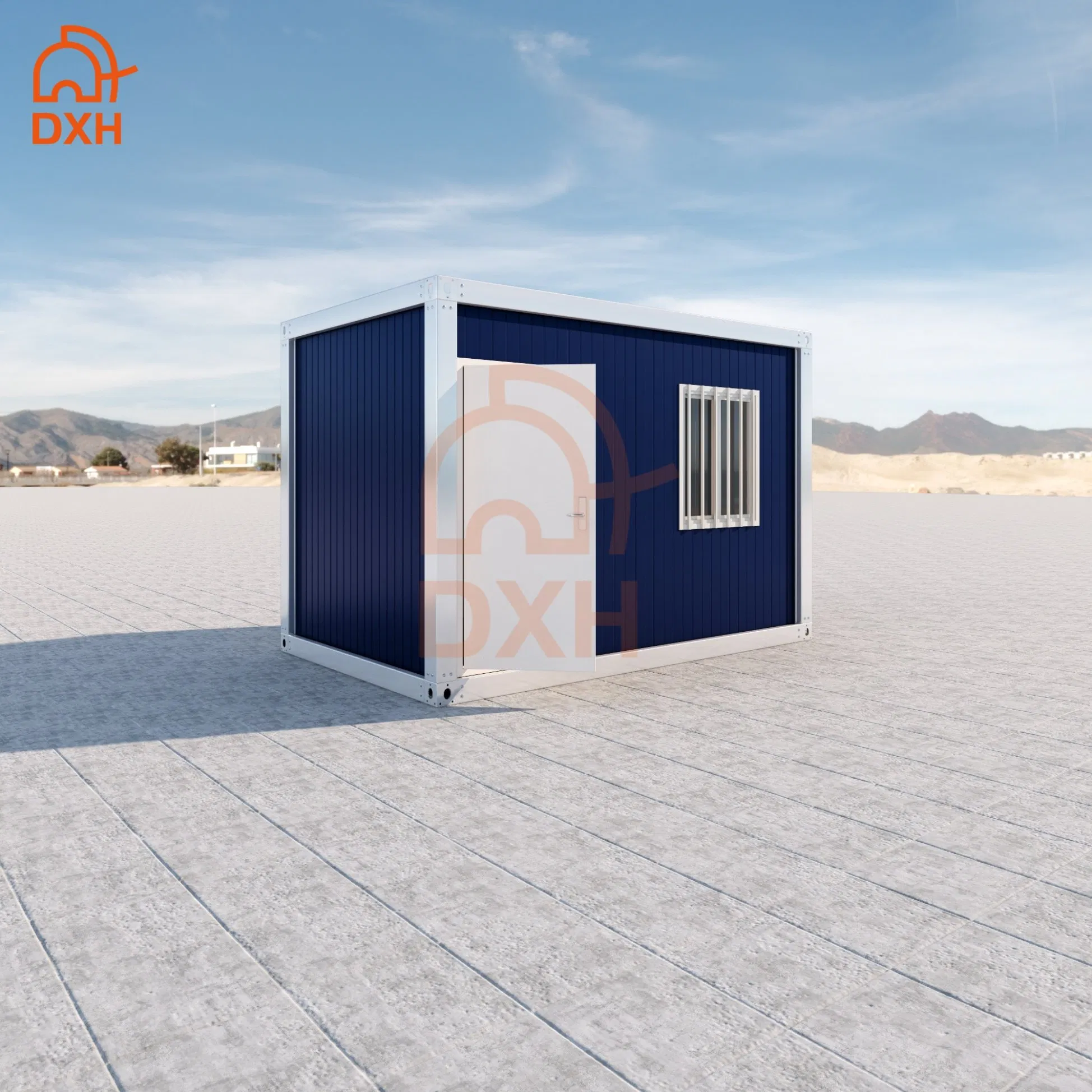 Casa de Contêiner Prefabricada Personalizada, Fazenda, Dormitório, Oficina, Hospital, Armazém, Hotel, Biblioteca, Escritório, Casa de Vigilância, Fábrica, Preço