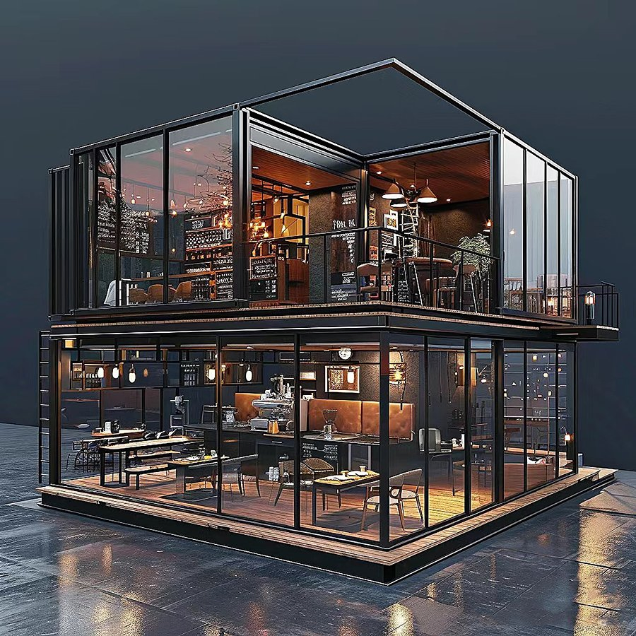 Preço de Fábrica 3 Quarto Prefabricado Modular Móvel Pequena Casa Prefabricada/Container de Transporte Casa Container
