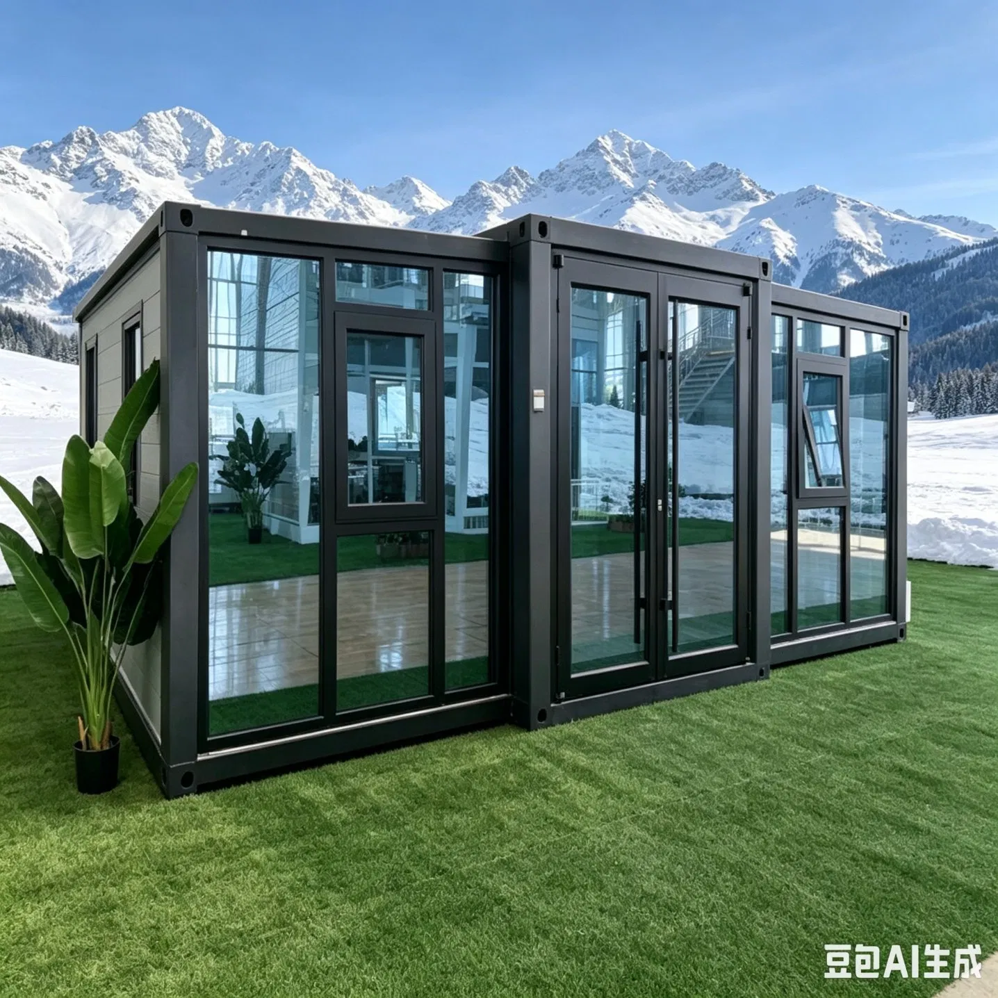 Casa Modular Pré-fabricada Portátil Habitável Melhor Trailer Pronto Módulo Pequena Casa