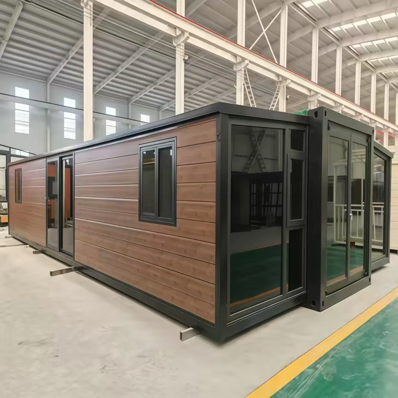 20FT 40FT Casa Modular Portátil Expandível de Contêiner de Transporte Melhor Trailer Pré-fabricado Pronta para Uso