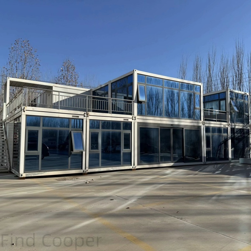 Casas Modulares SSR Casa Pré-fabricada Modelo Casa Casa Contêiner Casa Prefabricada Cabana Casa Edifício Combinado de Múltiplos Andares Instalação Rápida