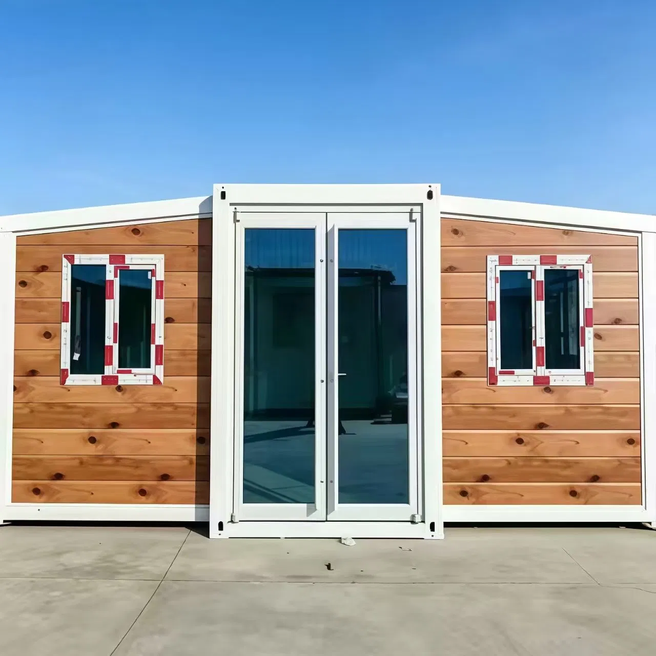 20FT 40FT Casa Modular Portátil Expandível de Contêiner de Transporte Melhor Trailer Pré-fabricado Pronta para Uso