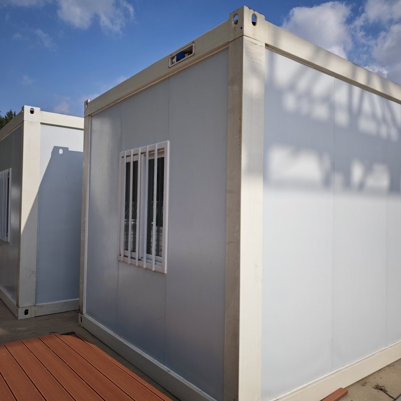 1 Quarto Moderno Pequeno Casas Modulares Jardim Casa Vila Eficiente em Energia Instalação Rápida Prefabricada Sala de Sol