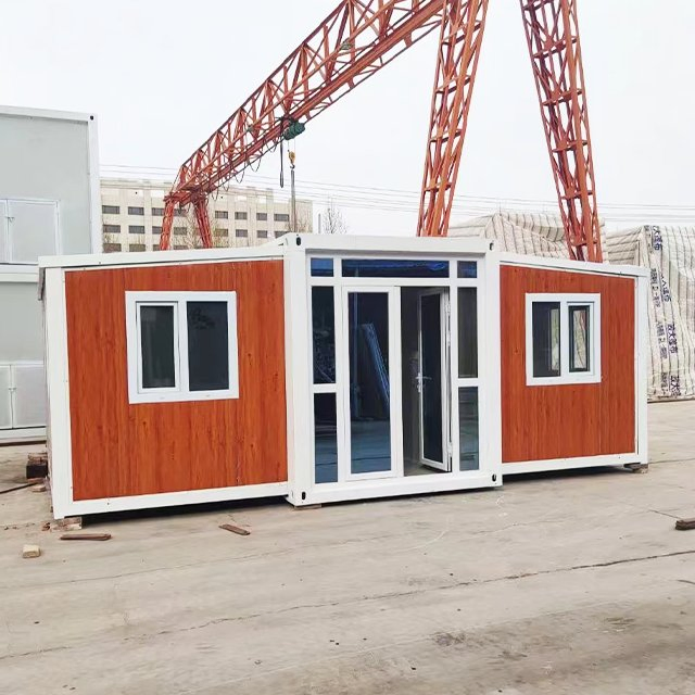 Cabana Prefabricada de Madeira Dobrável Contenair de Madeira 2bedroom Casa Modular Tiny Uganda