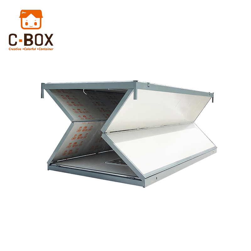 Container Móvel Dobrável Multi Familiar para Casas Modulares de Contêiner para Dormitório de Funcionários