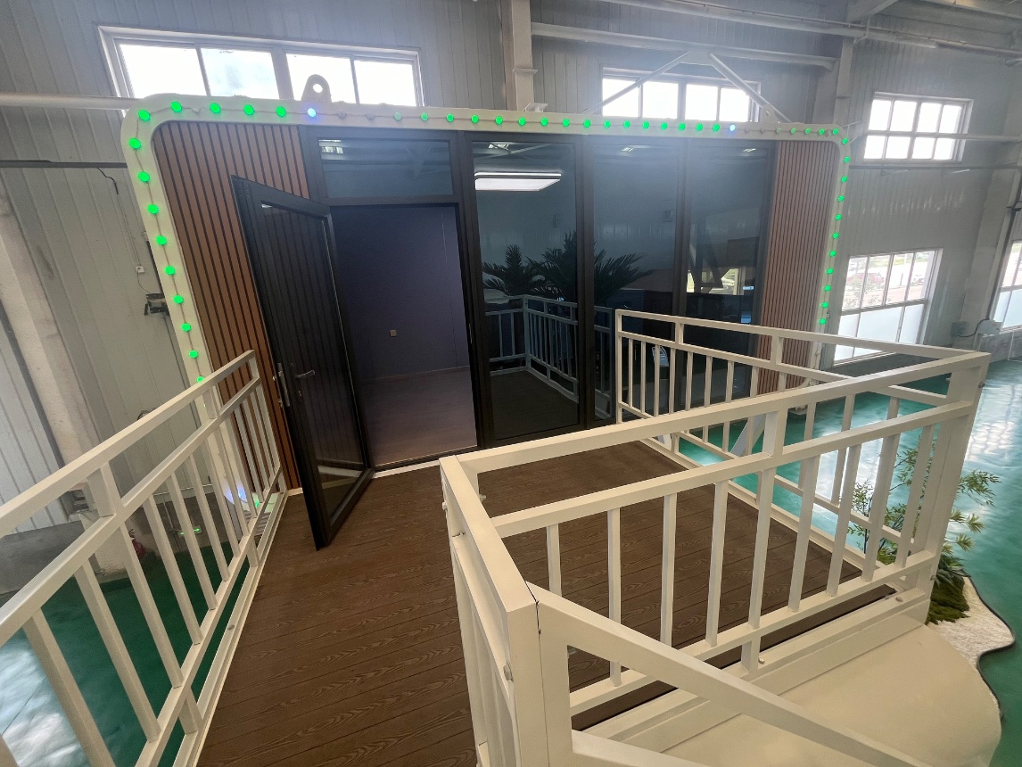 Casa Modular Prefabricada Pequena Móvel Cápsula Espacial Lar Casa Moderna Edifício Contêiner Prefabricado Contêiner Cápsula Maçã Cabana Homestay Preço de Fábrica
