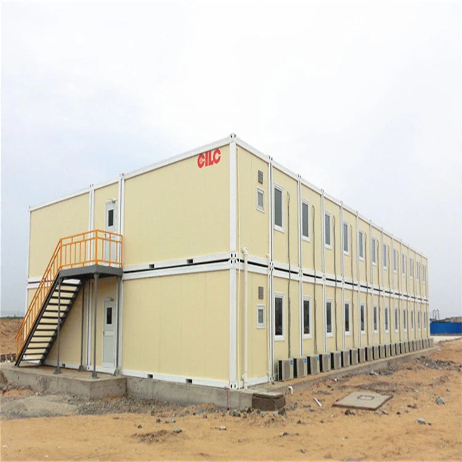 Lã Mineral ou Painel EPS Embalagem Plana Edifício Prefabricado Casas de Contêiner / Casas Prefabricadas Casas Modulares Casa Prefabricada Casas
