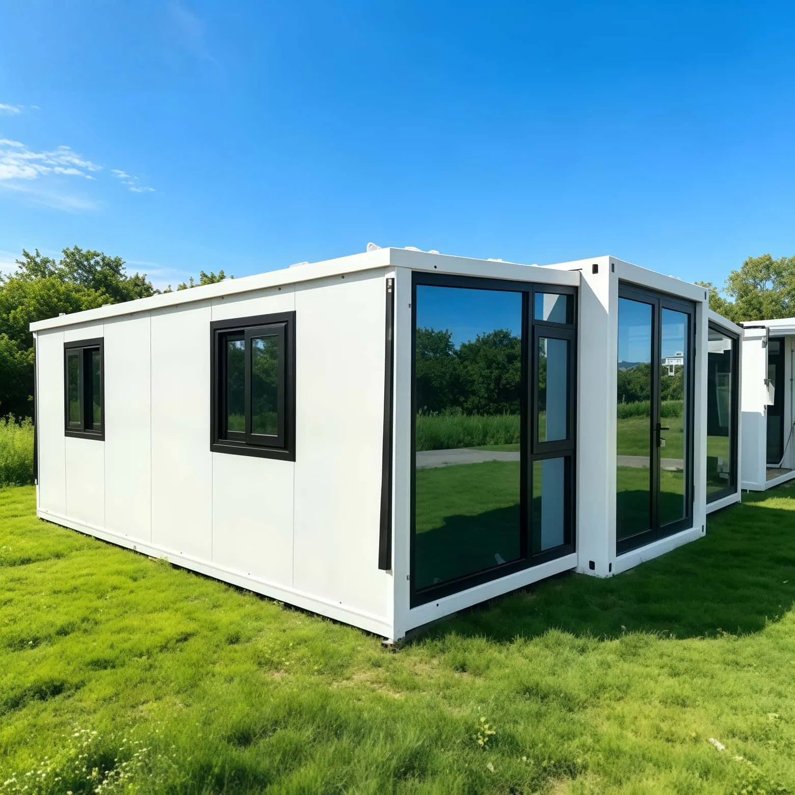 Casa Modular Portátil Expandável Pré-fabricada Melhor Trailer Móvel Container Pronto para Uso Tiny