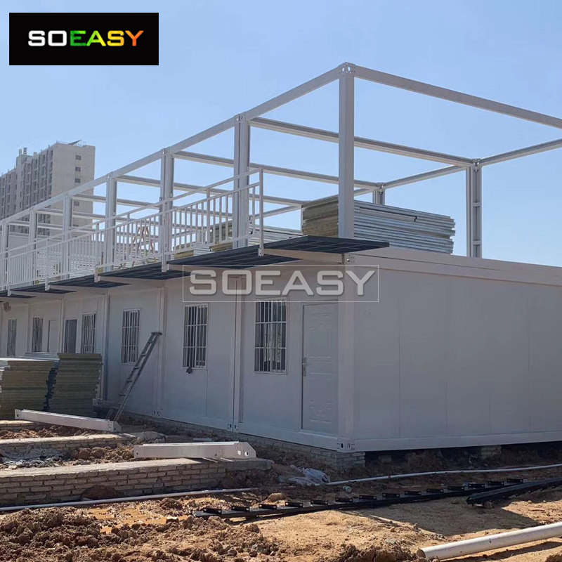 Casas Modulares Prefabricadas Aprovadas pelo CE Feitas de Contêineres de Carga