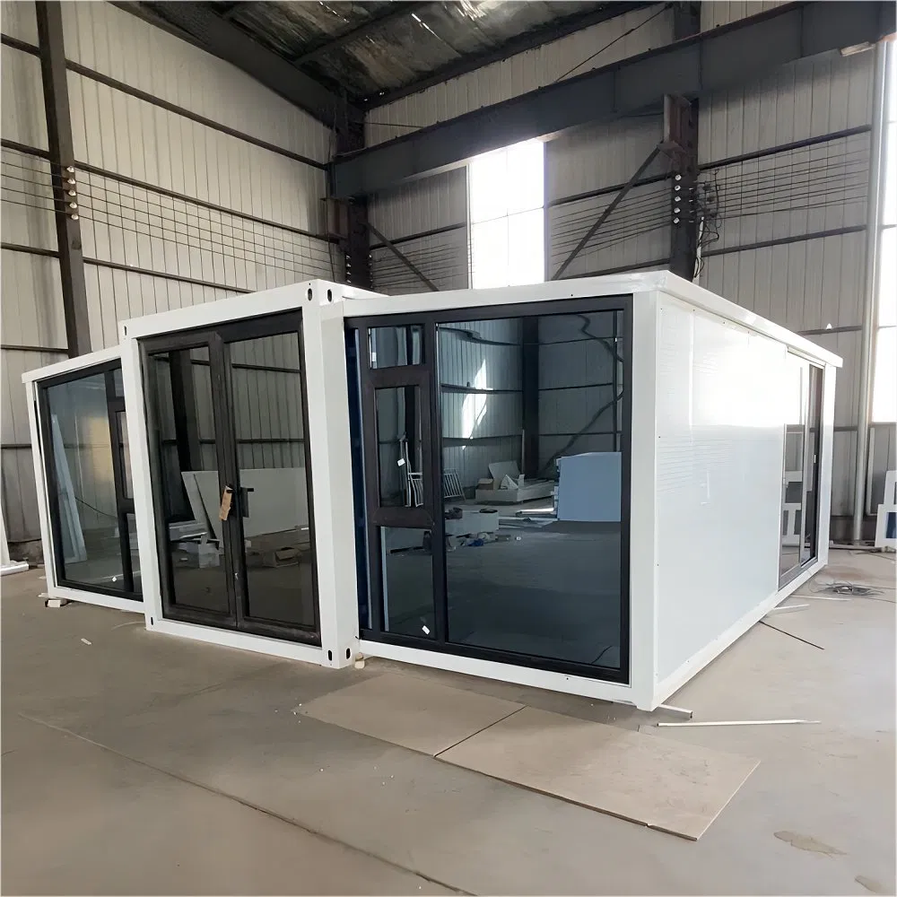 Casa Modular Dobrável Expandível Casa Prefabricada Economizadora de Espaço Prática Casa Portátil para Áreas Turísticas Vilas Remotas