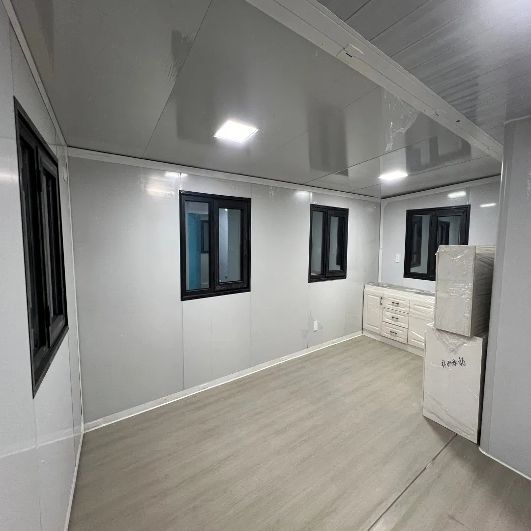 Pronto para Envio CE Certificado 20FT Casa Contêiner Expandável 3 Quartos Desmontável Tiny Dobrável Casa Modular para Morar