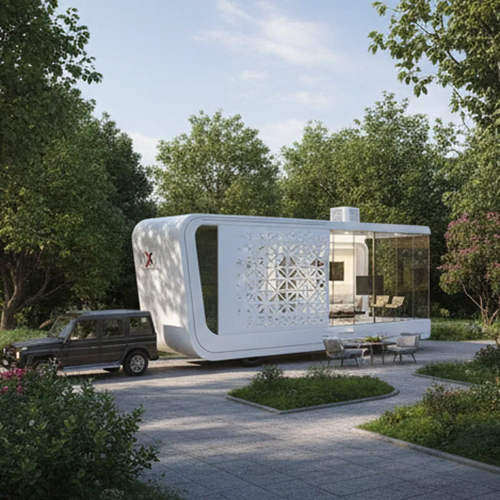 Casa Modular de Espaço ao Ar Livre Preço de Fábrica Moda Hotel Móvel Moderno Casa Pequena Maçã Estrutura de Aço Prefabricada Cabana
