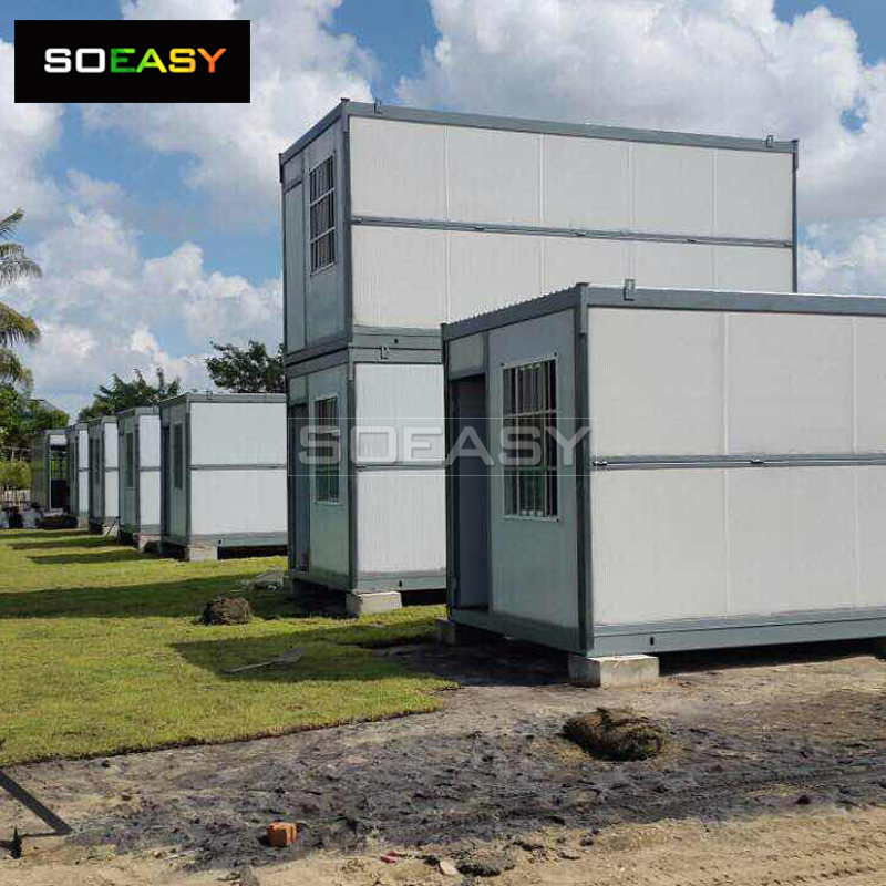 Dormitórios de Moda Escritórios Temporários Envio Casas Contêineres Modulares Prontas Móveis