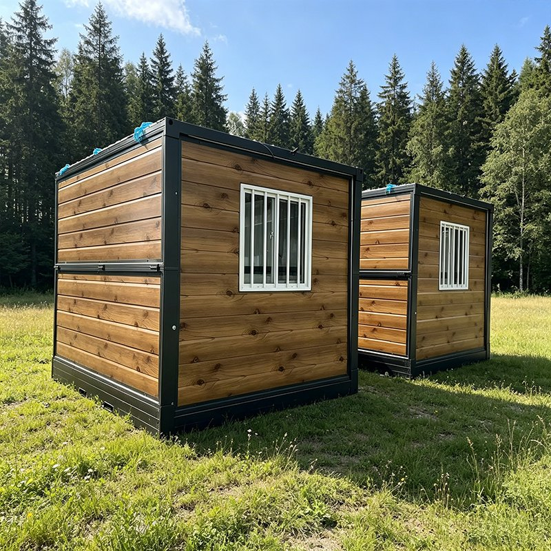 Casa de Escritório Modular Prefabricada em Contêiner de Envio Dobrável Personalizado