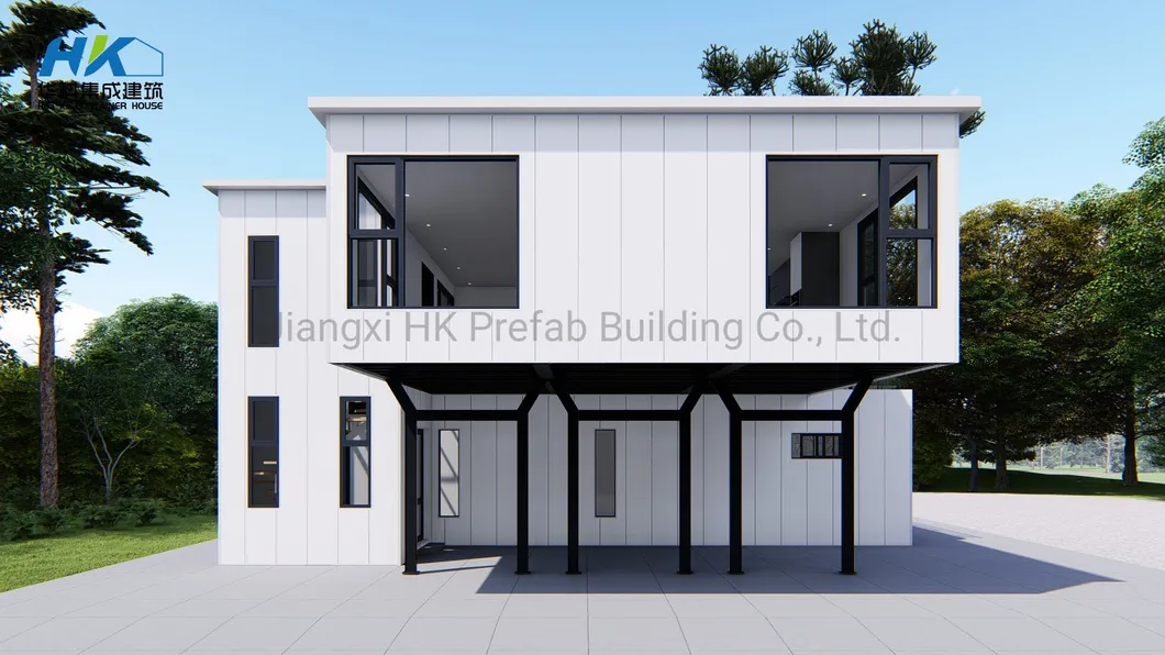 China 40FT Vila de Luxo Cápsula Estrutura de Aço Edifício Vaso Habitação Modular de Madeira Casa Prefabricada Casa Contêiner