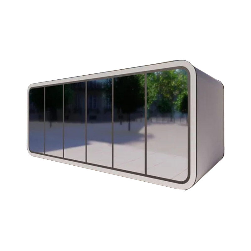 Casa Modular Contêiner Modular Prefabricada Cabana Apple Usada para Escritório