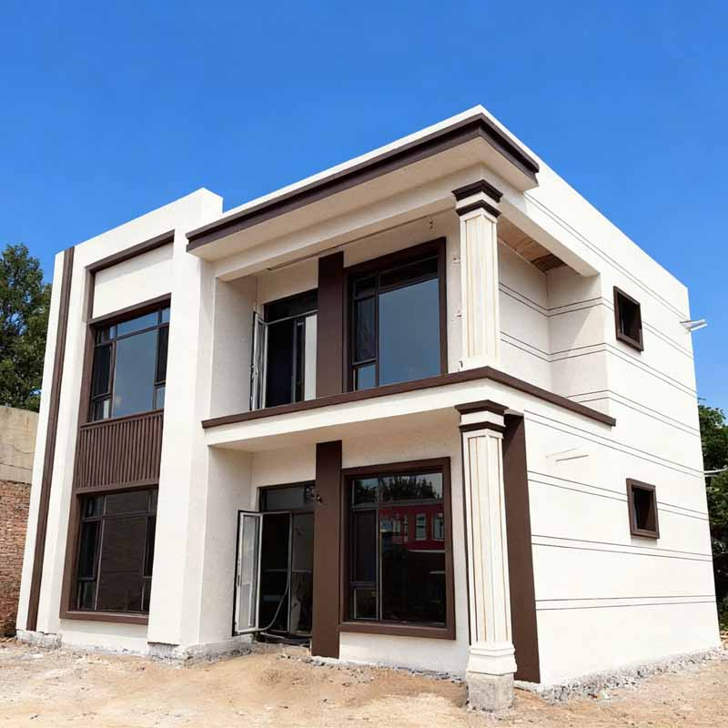 Construção Modular Casa Modular Estrutura de Aço