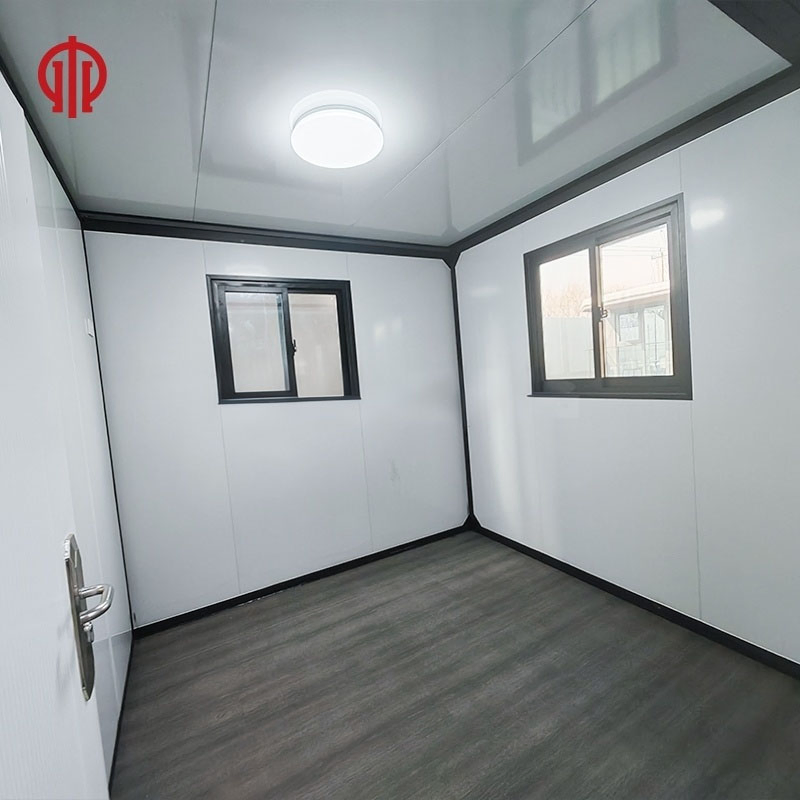 Casa Modular Prefabricada Moderna 20FT com Estrutura de Aço Móvel