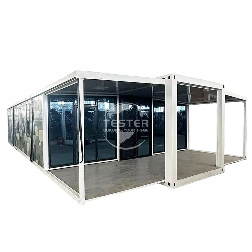 Casa Container Móvel Modular de Aço Galvanizado à Prova de Som para Locais de Escritório 30FT