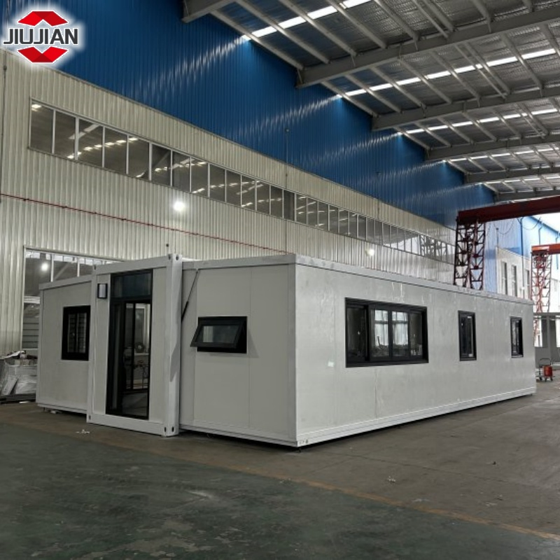 40FT Casas Contêineres Luxuosas Modulares Modernas e Prefabricadas, Dobráveis e Expansíveis