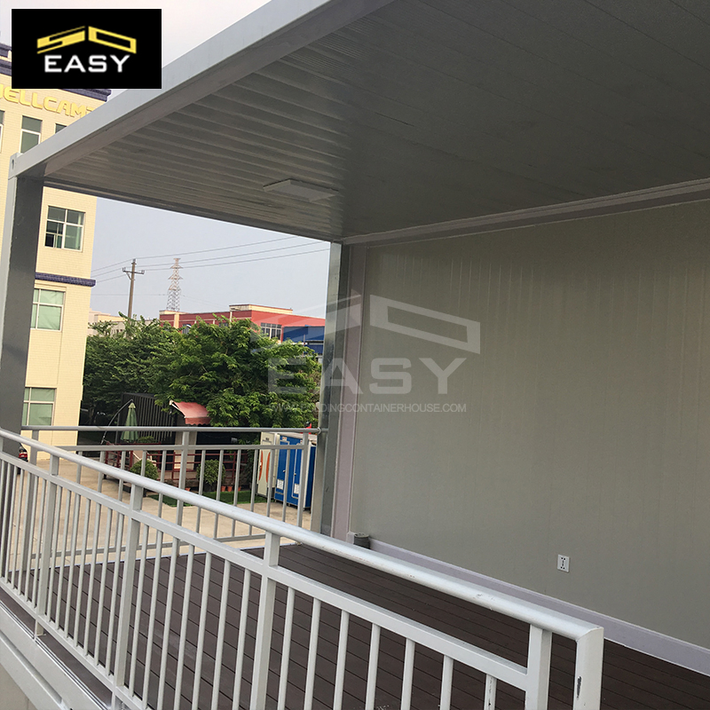 Casa Modular Colapsável em Estrutura de Aço Certificada ISO CE em Edificação Prefabricada de Aço Comercial