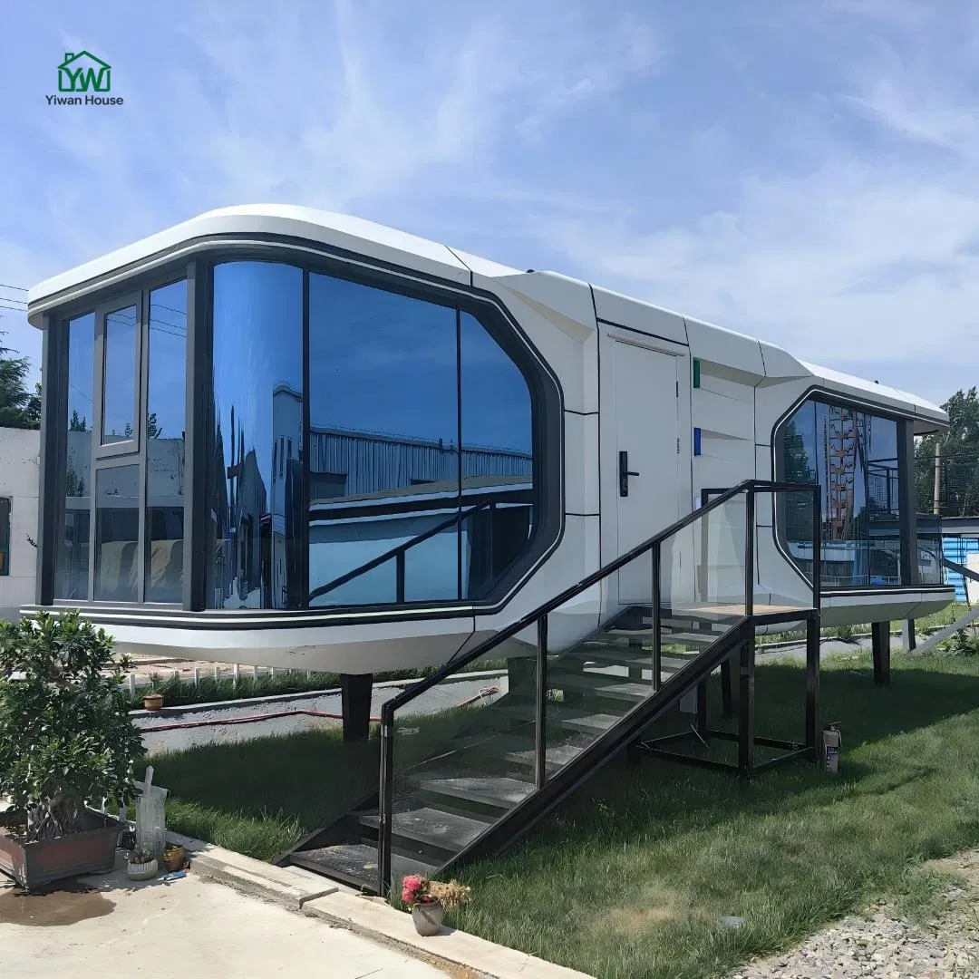 Casa Modular Personalizada com Resistência à Corrosão e Isolamento Térmico, Completamente Equipado para Estadia, Ideal para Férias Ecológicas à Beira-Mar ou na Montanha