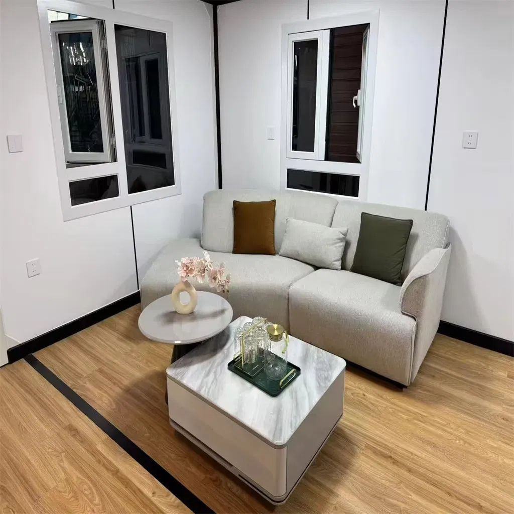 Casa Modular Compacta Expandável à Prova d'Água Portátil para Resorts de Montanha