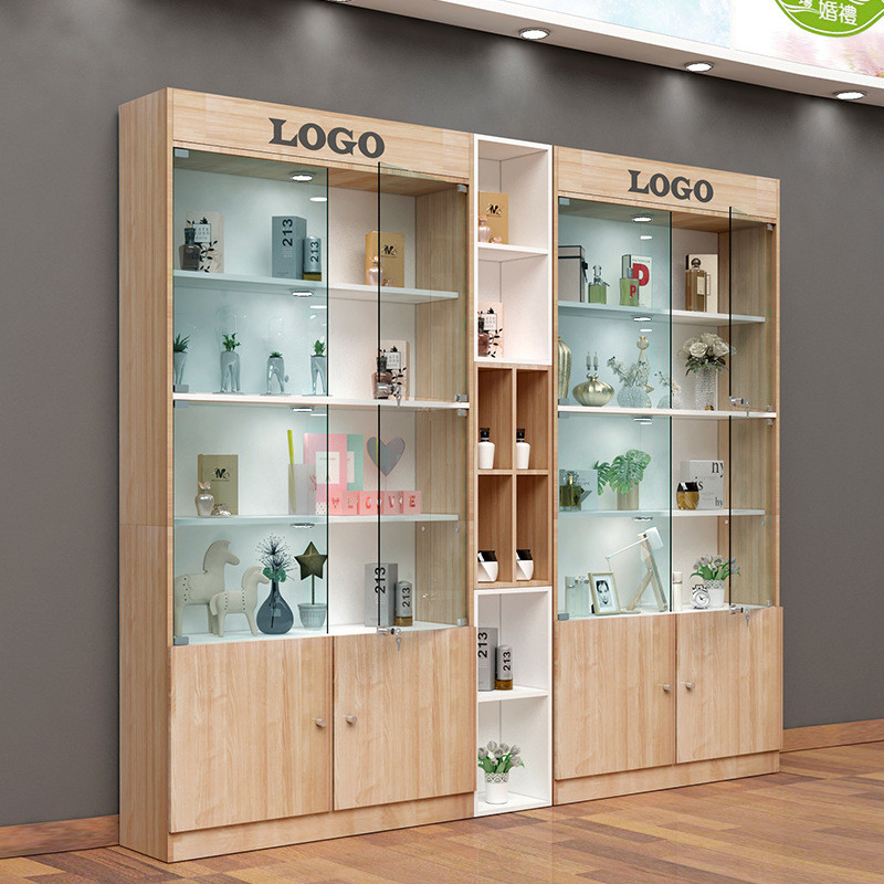 Direct Factory ODM Modular MDF Retail Store Fixtures and Wall Shelving Units for Commercial Shops