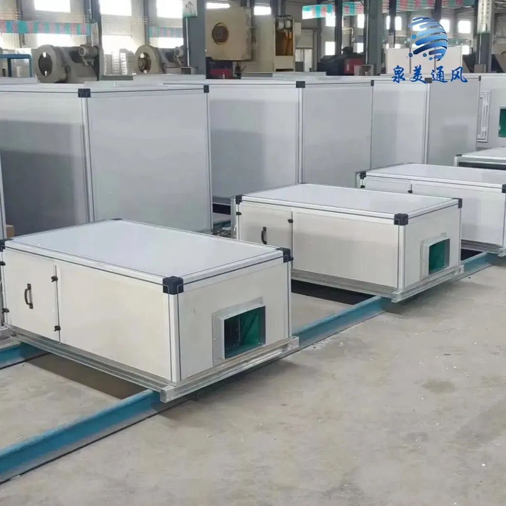Unidades de Tratamento de Ar Modulares Sistema HVAC Industrial Desumidificador Água Gelada Preços de Fábrica