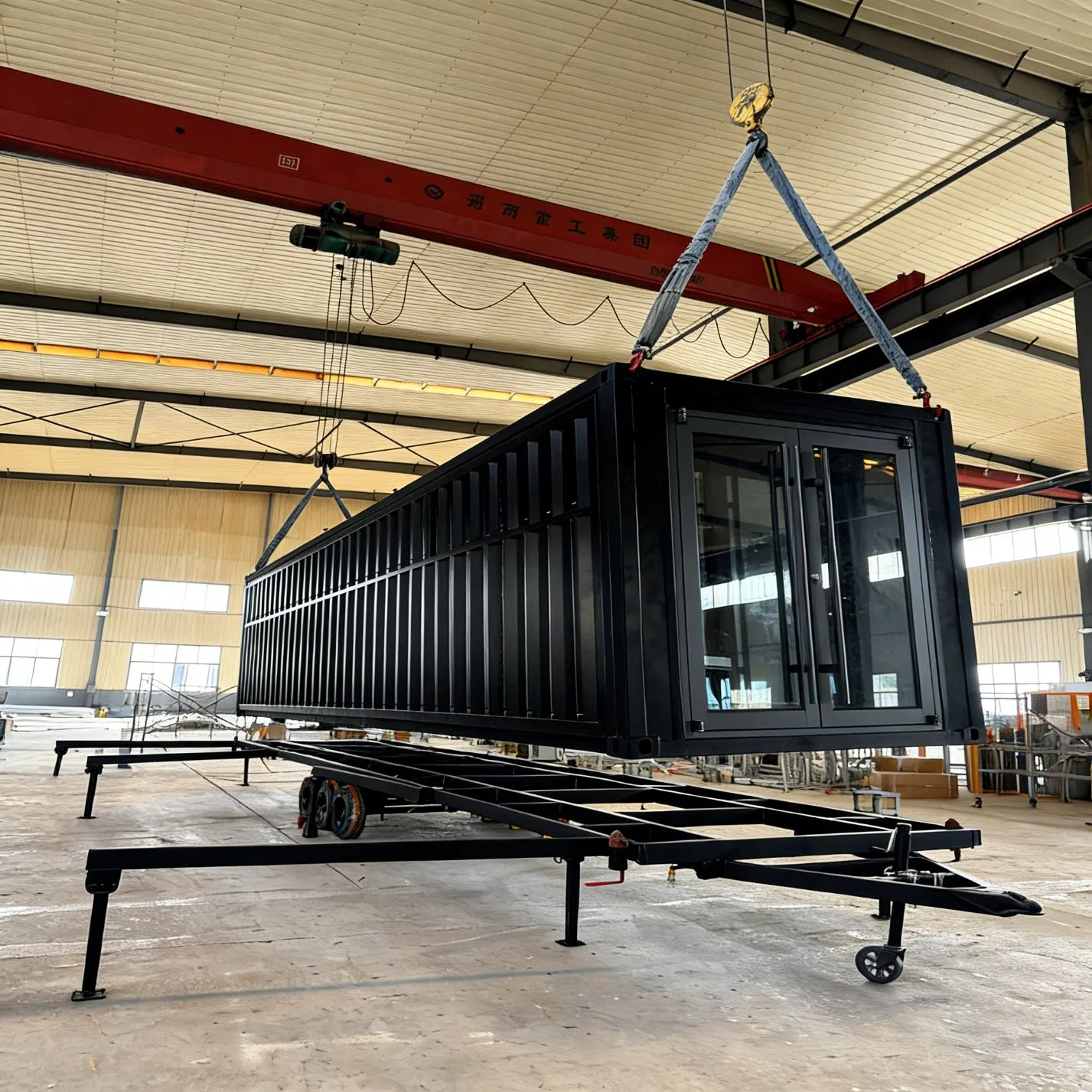 Estrutura de Aço Expandável Casa Modular Prefabricada Pequena para Famílias Modernas