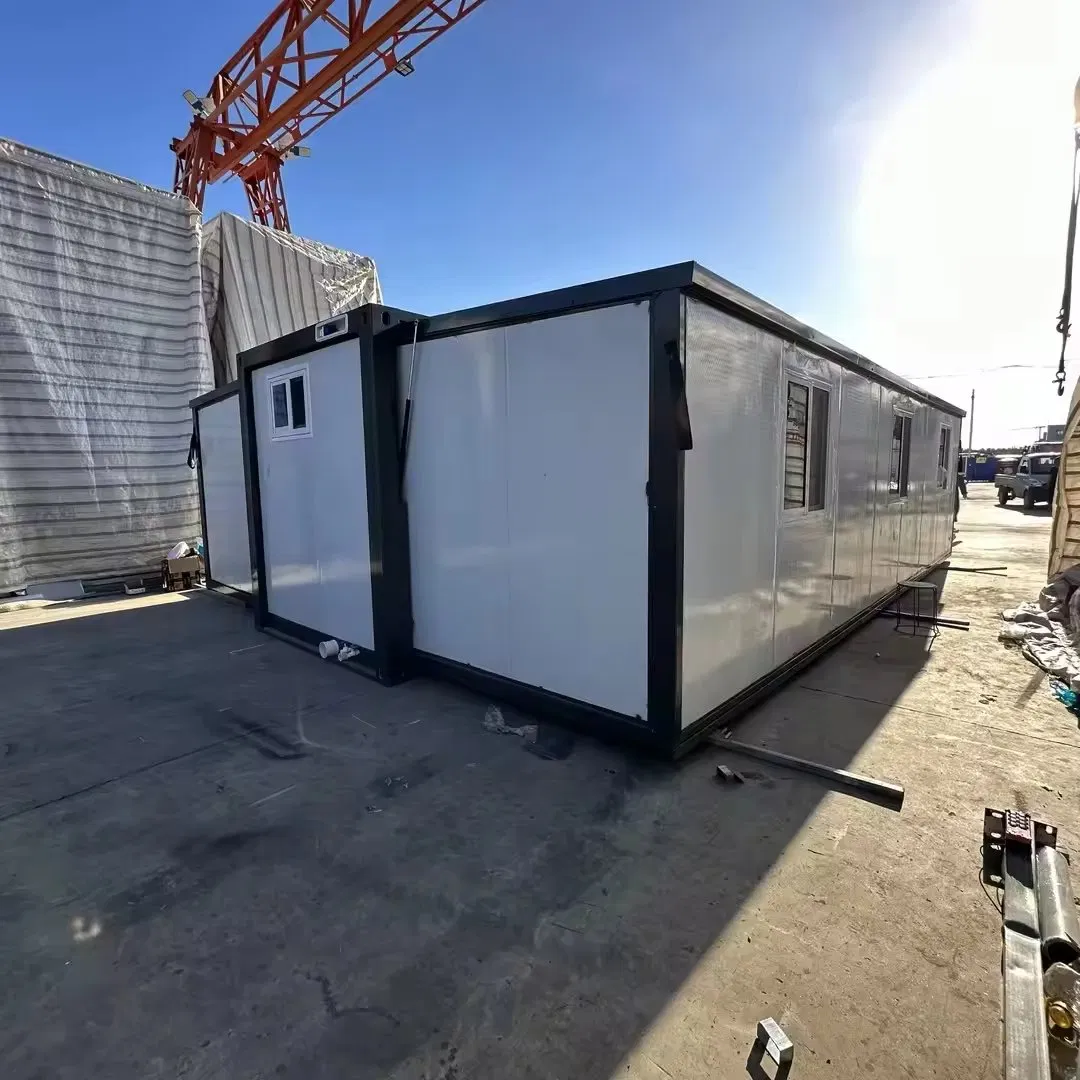 Container Expandável Direto da Fábrica 20FT 30FT 40FT Casa Modular para Casa de Madeira Estação de Suprimentos com CE ISO