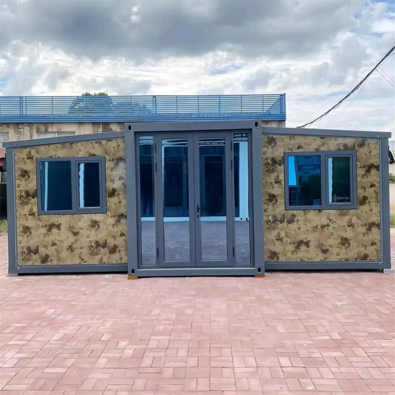 Casa Contêiner Modular Dobrável Eficiente em Energia Solar para Vilas Off-Grid