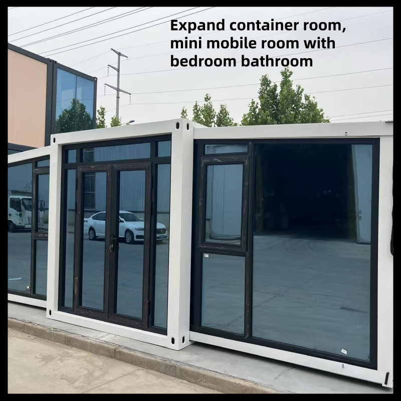 Casa Tiny de Luxo Modular com Design Expandível e Estrutura de Aço