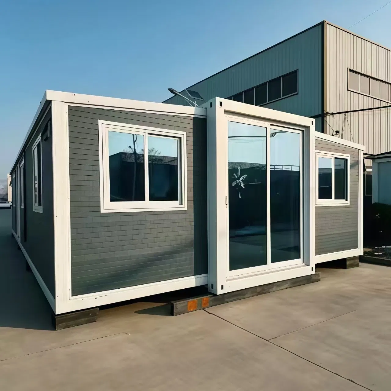 Casa Contêiner Expandável Melhor Trailer Envio Portátil Móvel Cabana Pré-fabricada Pequena Pronta Modular Casa Lar