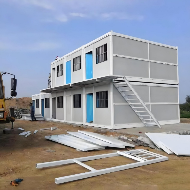20FT Casa Contêiner Dobrável Casa Modular Casa Prefabricada Cabana Casa Modelo