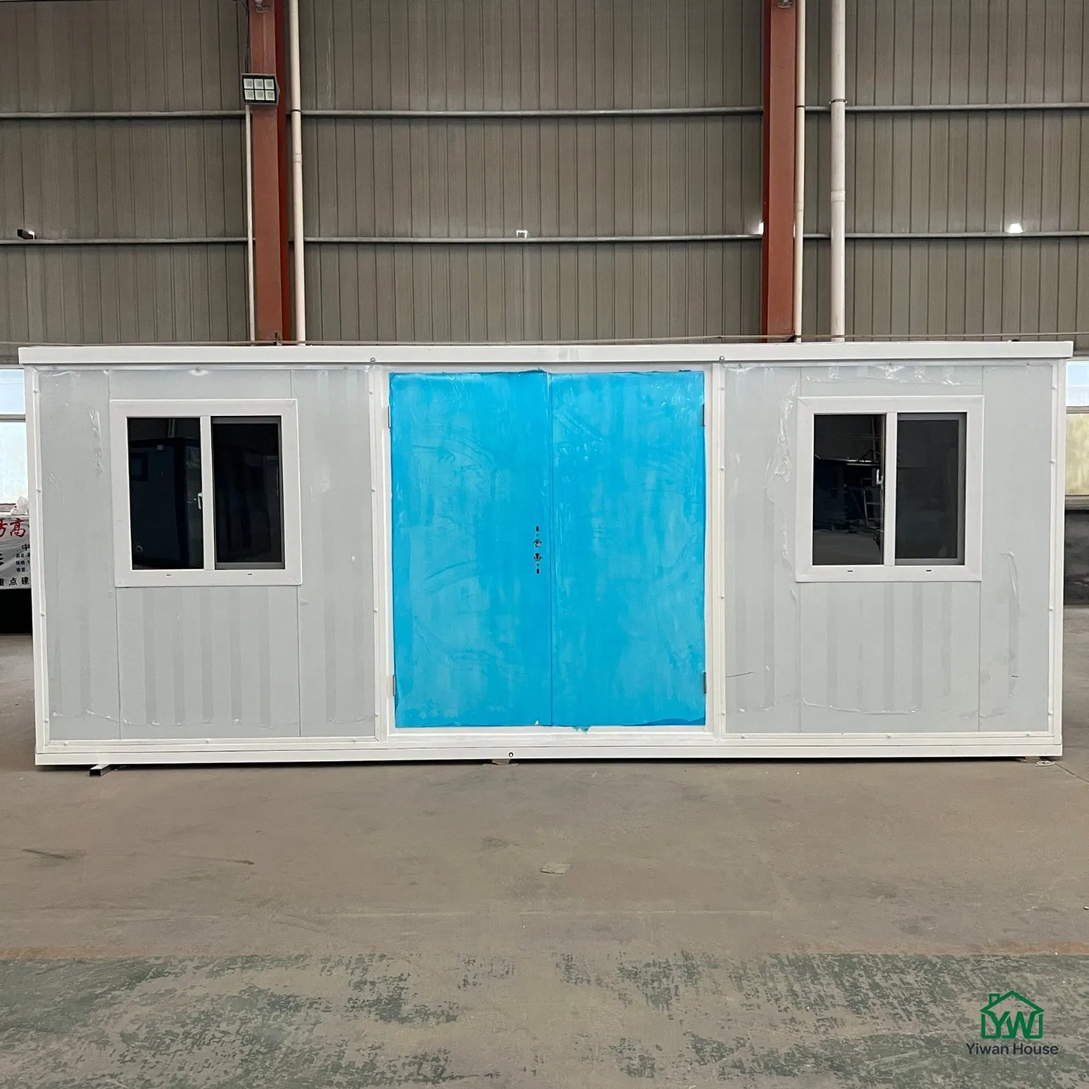 Casa Contêiner Modular Expandável Dobrável de Dois Andares 40FT 30FT 20FT com Dupla Asa Prefabricada Móvel Tiny