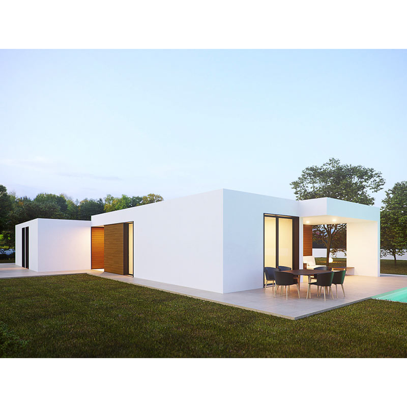 Casas Modulares Prefabricadas de Luxo com Estrutura de Aço Leve Acessíveis e Estilosas