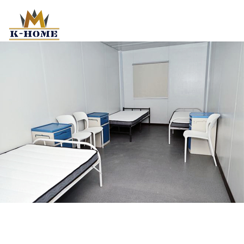 20FT/40FT Casas de Contêiner de Aço em Pacote Plano