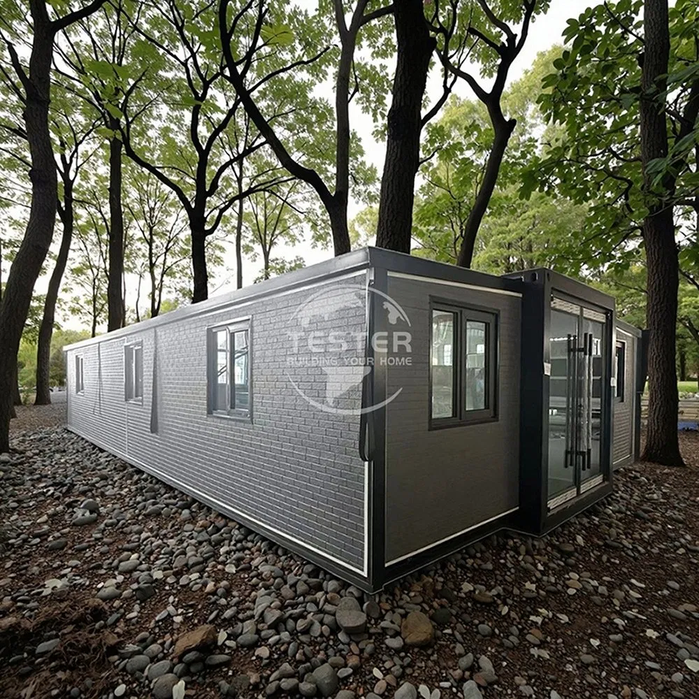 Casa Contêiner Móvel Ecológica Modular Personalizada 30FT para Projetos de Ambiente Urbano