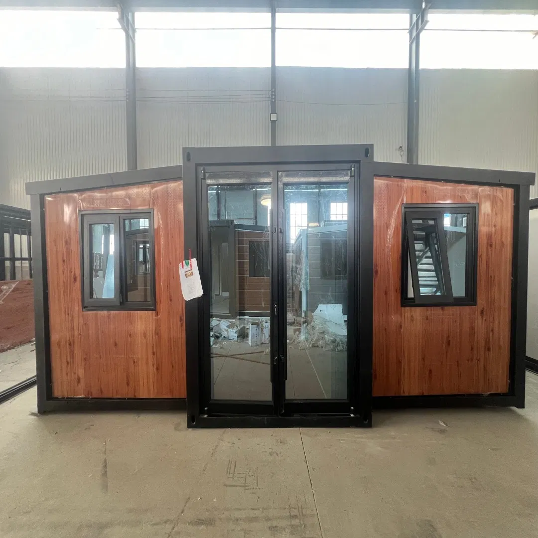 Configuração Rápida Expansão Quarto Pré-Instalado Espaço Maior Casa Prefabricada Expandível Móvel Casa Pequena