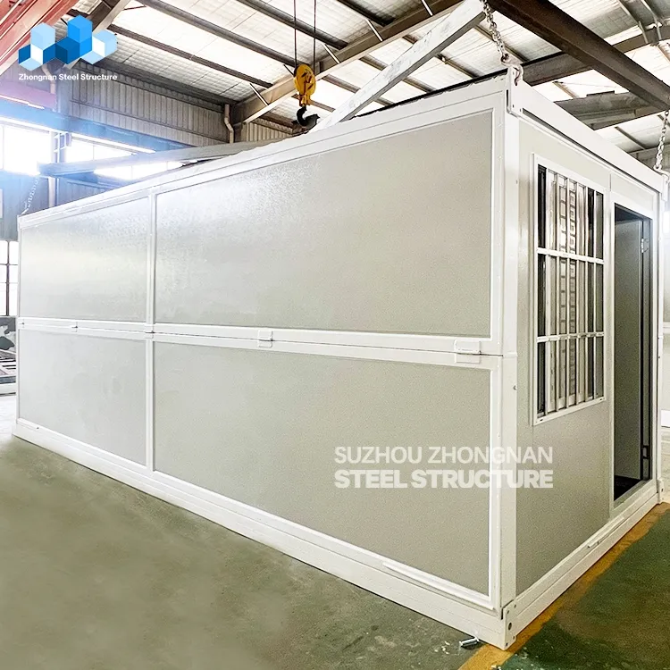 Casas Móveis de Madeira de Luxo, Montagem Rápida, Escritório Modular Mini Portátil, Casa Tiny Prefabricada, Casa Contêiner com Banheiro e Cozinha