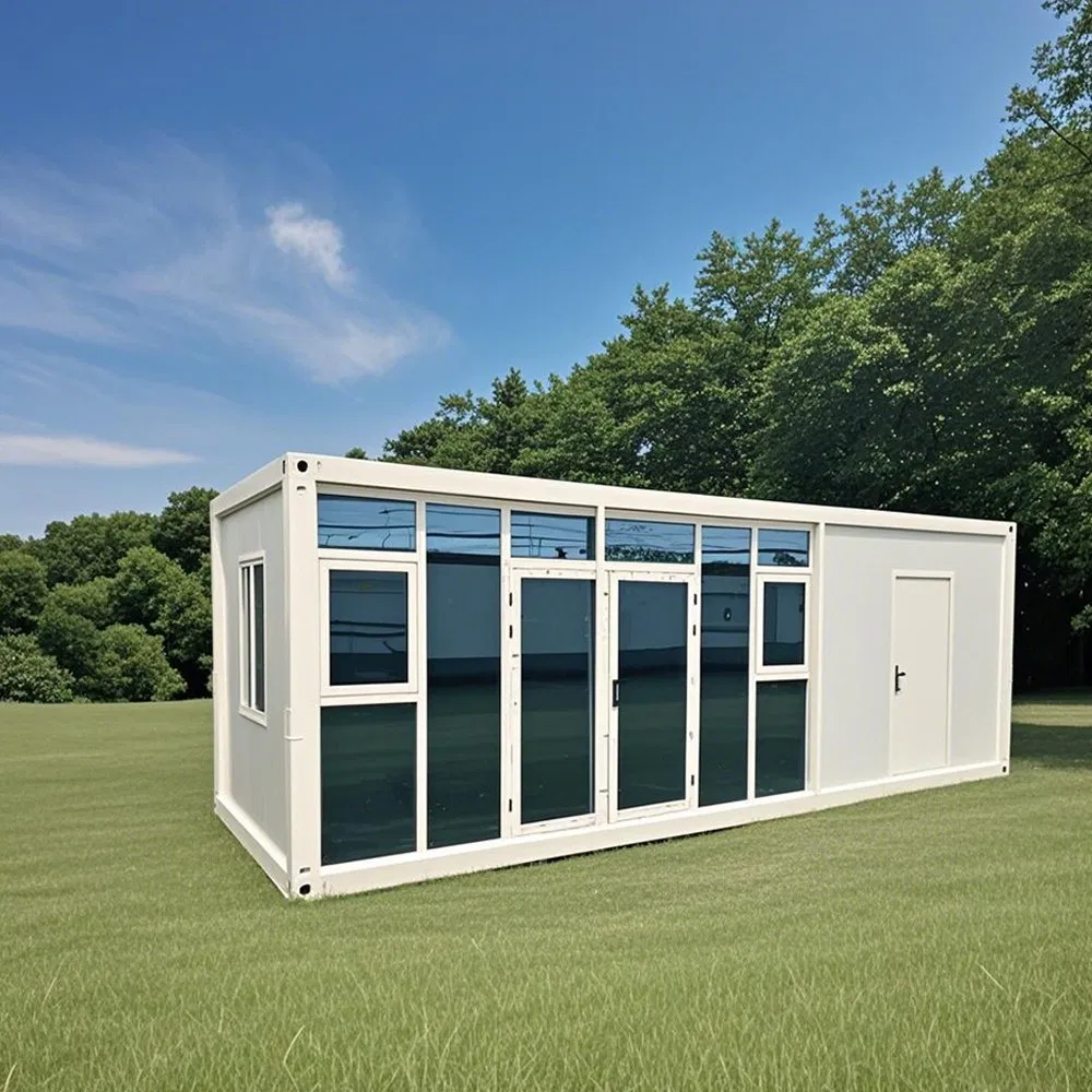 Casa Modular Dobrável Moderna com Estrutura de Aço Durável